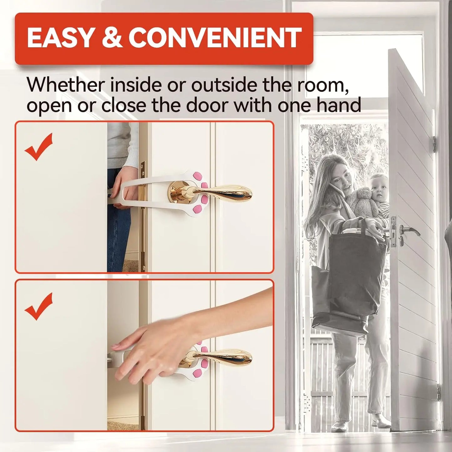 Pet Door Holder Latch