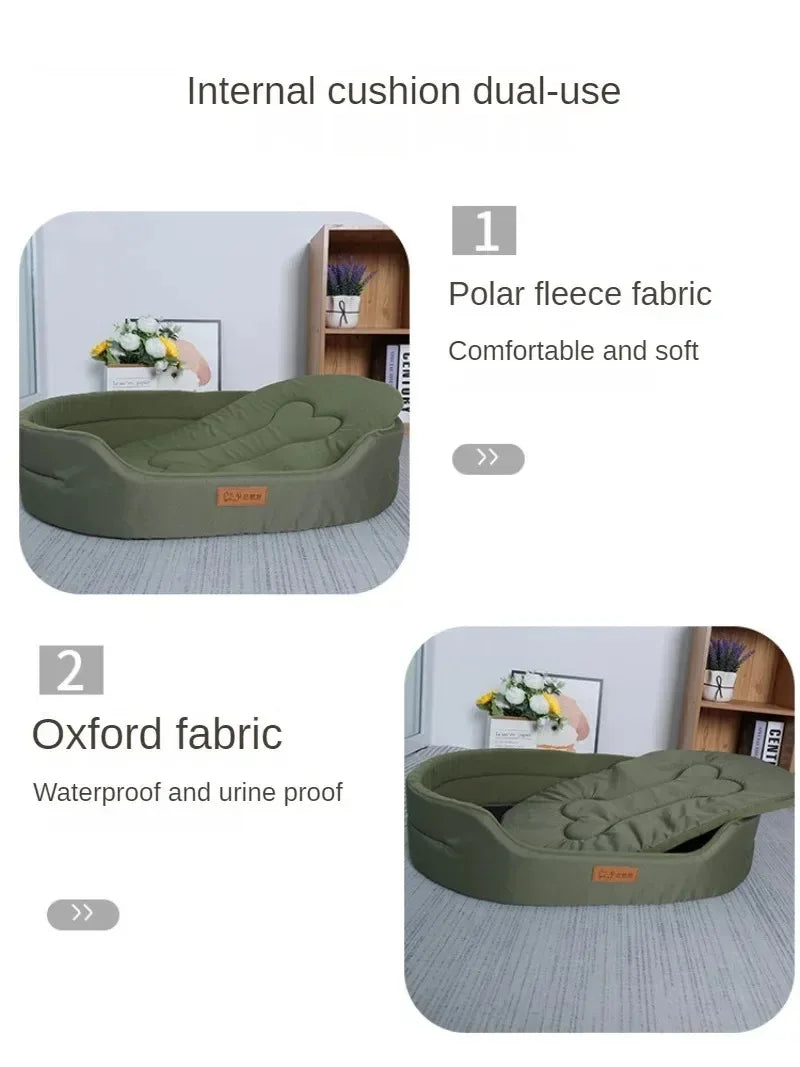 Dog Cushions Pet Bed Sofa Beds Large Dogs Fluffy Medium Blanket Pets