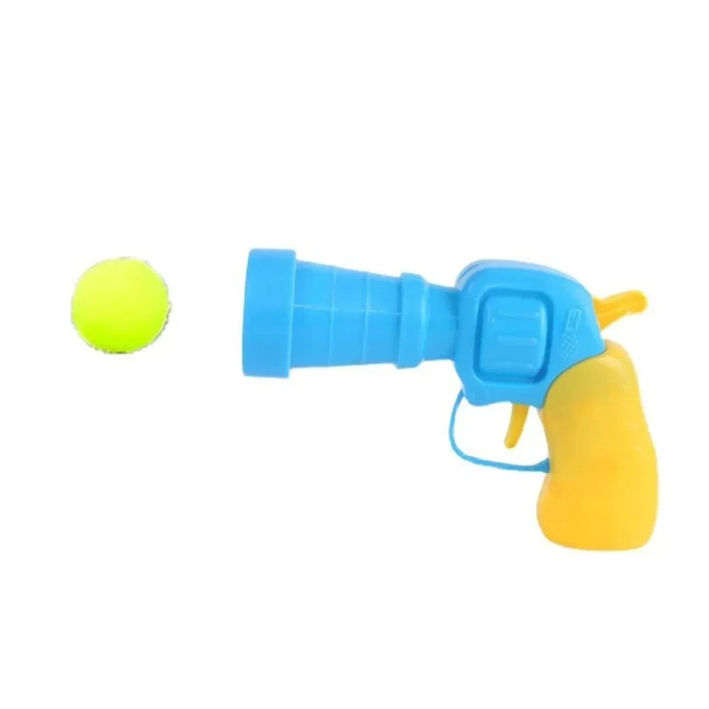 Interactive Cat Toy Gun: Engaging Laser Chase & Feathery Fun for