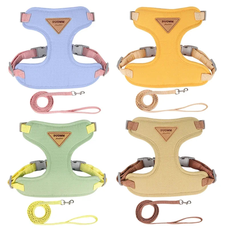 Soft & Comfortable Dog Harness with Leash Set