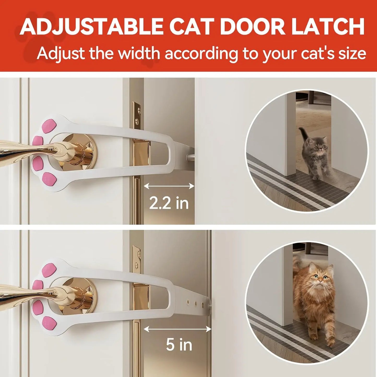Pet Door Holder Latch