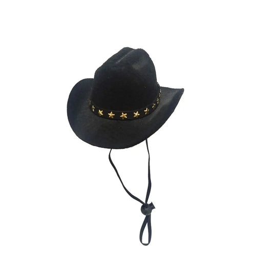 British Pet Dog Hat Star Cowboy Hat