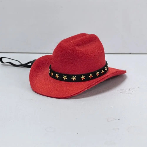 British Pet Dog Hat Star Cowboy Hat