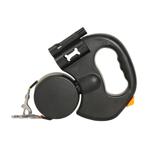 LED Automatic Retractable Traction Rope with Two-Headed