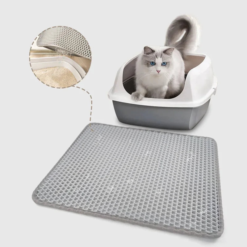 Pet Litter Mat Waterproof Double Layer
