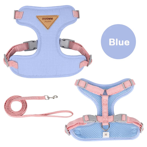 Soft & Comfortable Dog Harness with Leash Set